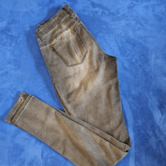 Tall Powerstretch Skinny Jeans with knee  cutouts - Picture 2 of 3